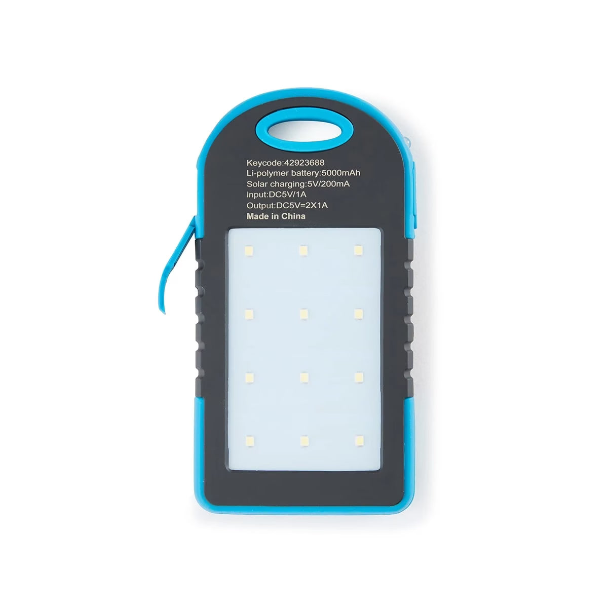 Solar Powered Portable Charger | Outdoor Waterproof Power Bank