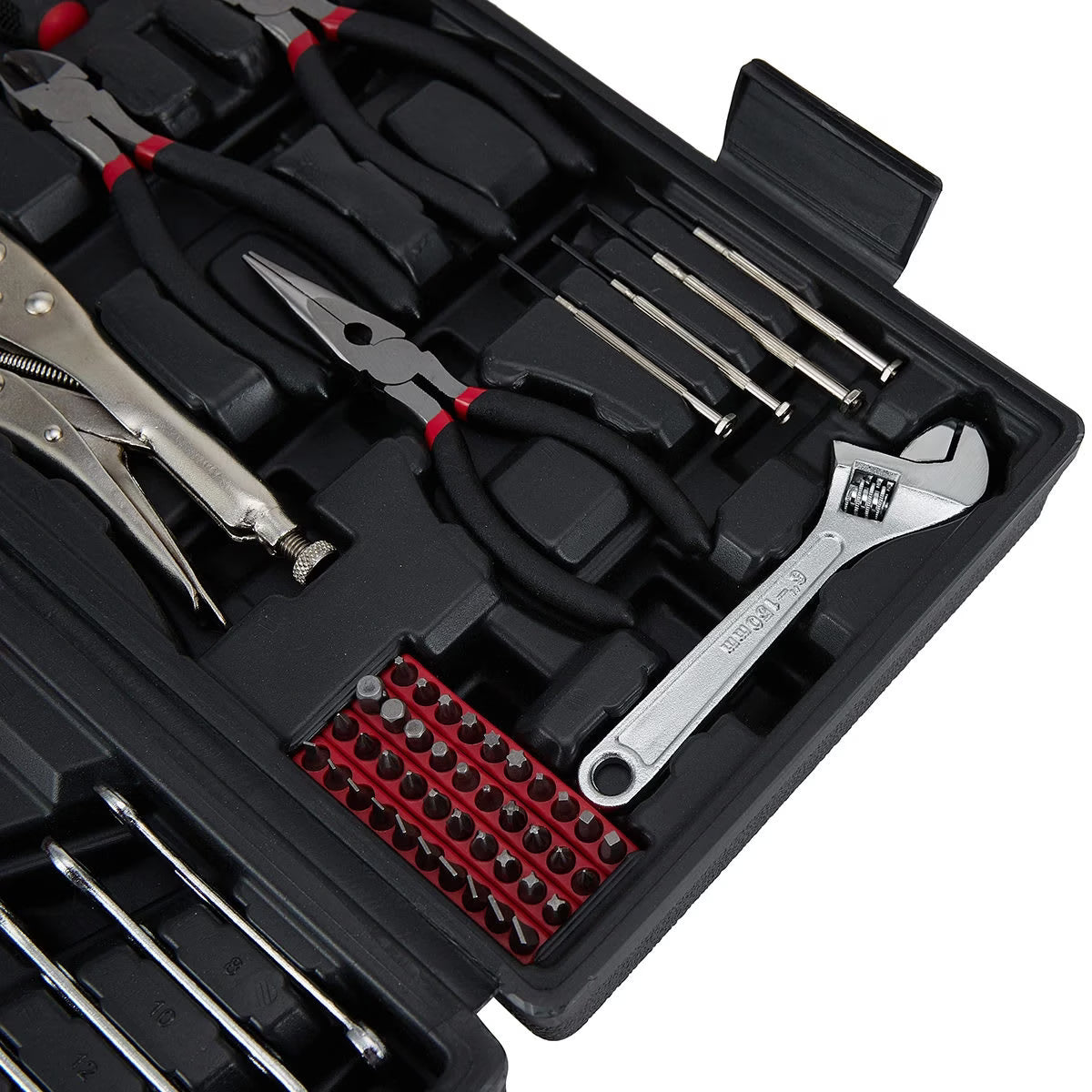 129-Piece Home & Mechanics Tool Kit with Carry Case