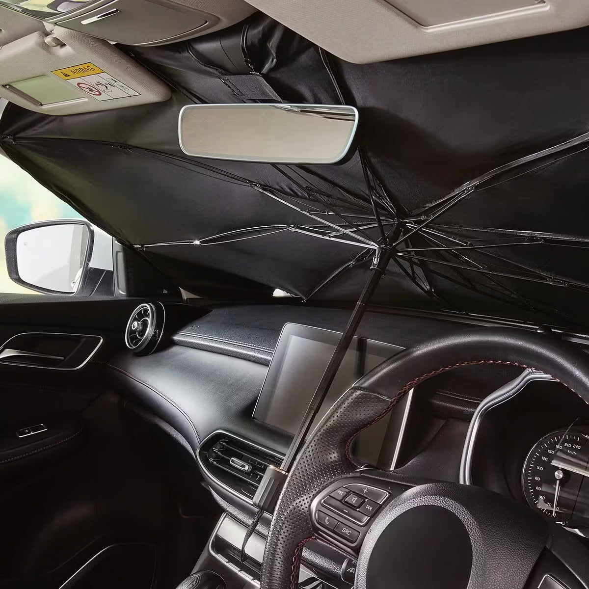 Sun Reflection Car Umbrella | Foldable Windshield Heat Shield