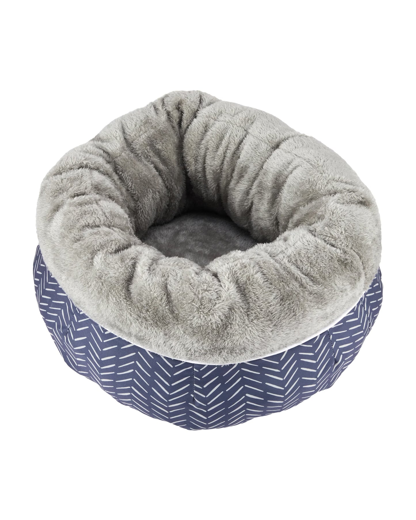 Cat Snuggler Calming Pet Bed | Anti-Anxiety Soft Plush Cat Mat