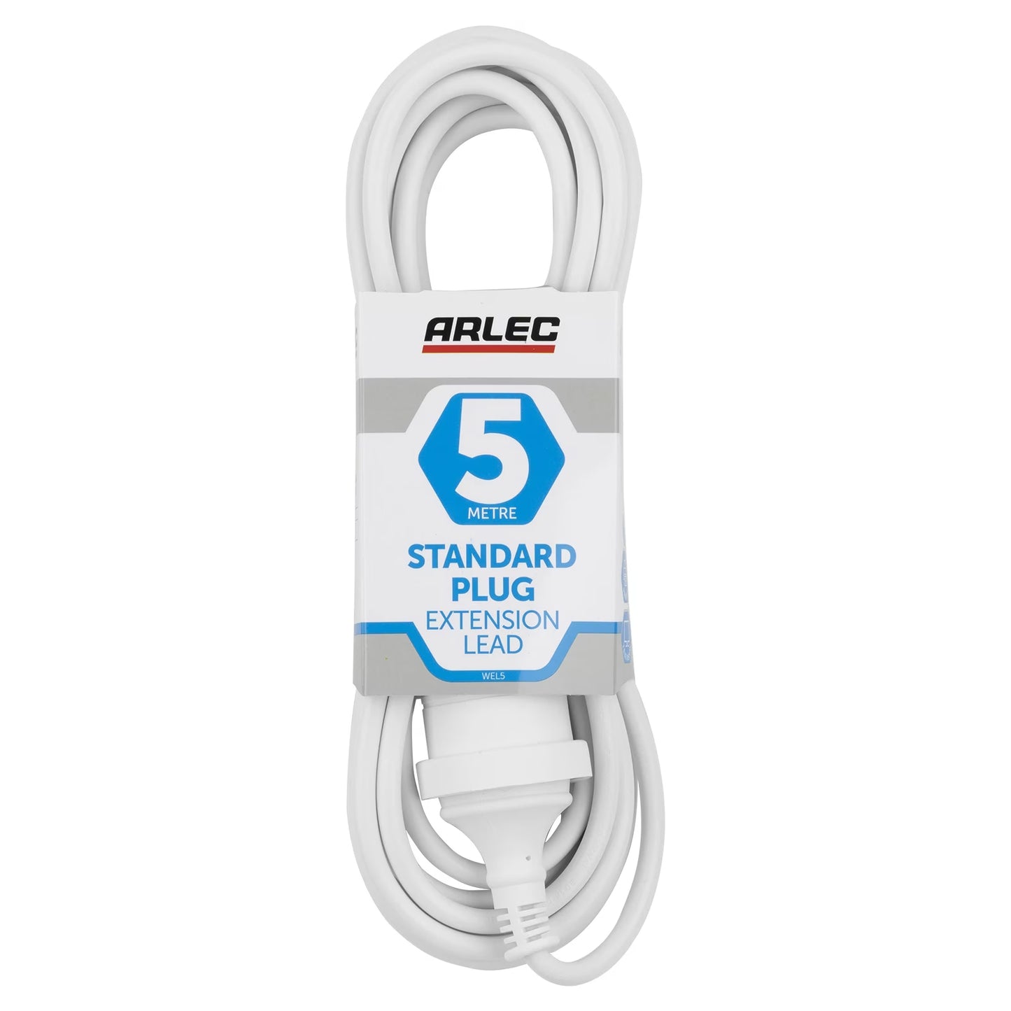 Arlec White Extension Lead | 240V 10A Power Cable (2m - 15m)