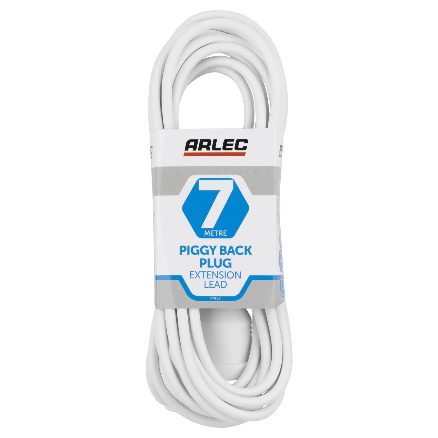 Arlec White Extension Lead | 240V 10A Power Cable (2m - 15m)