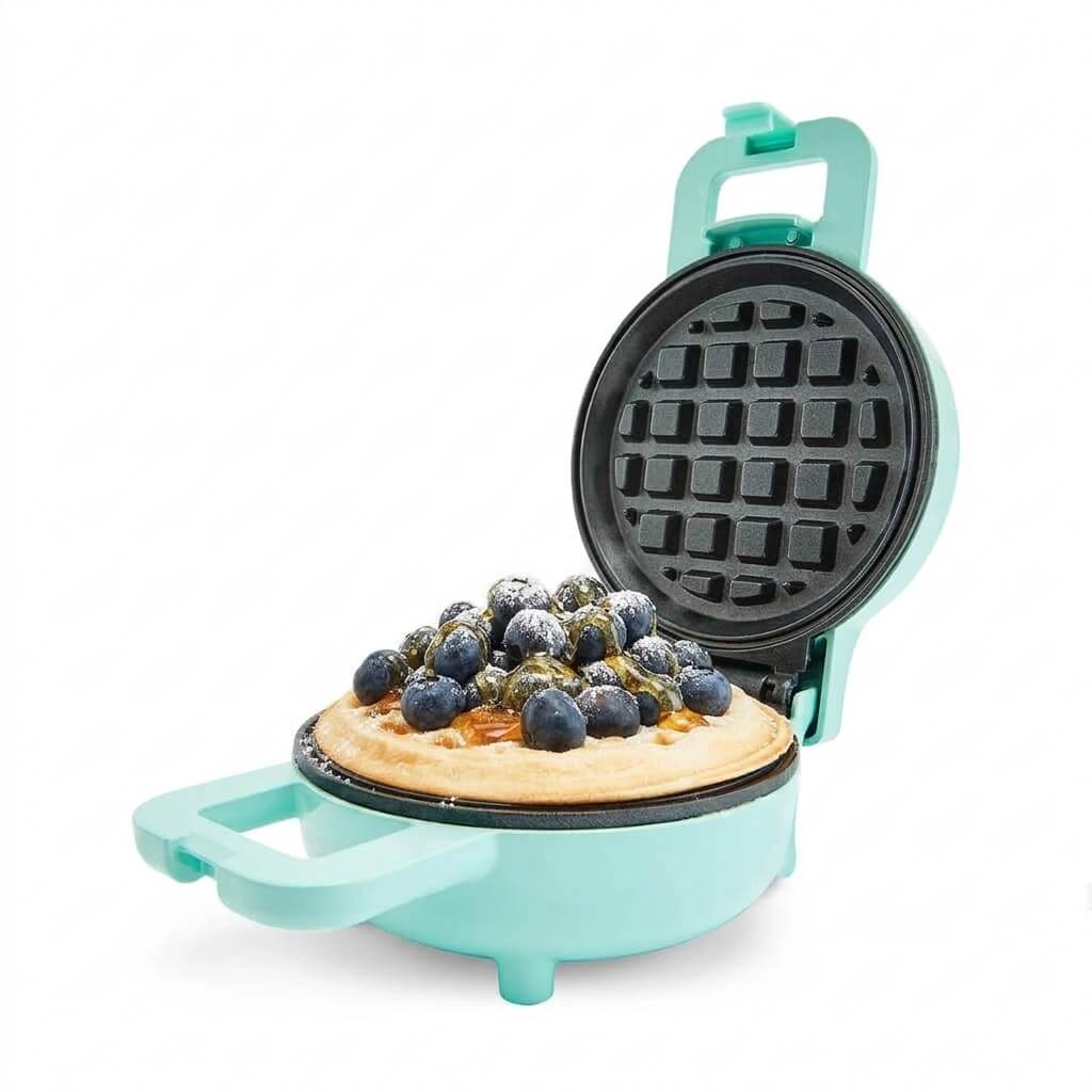 Mini Waffle Maker - Green