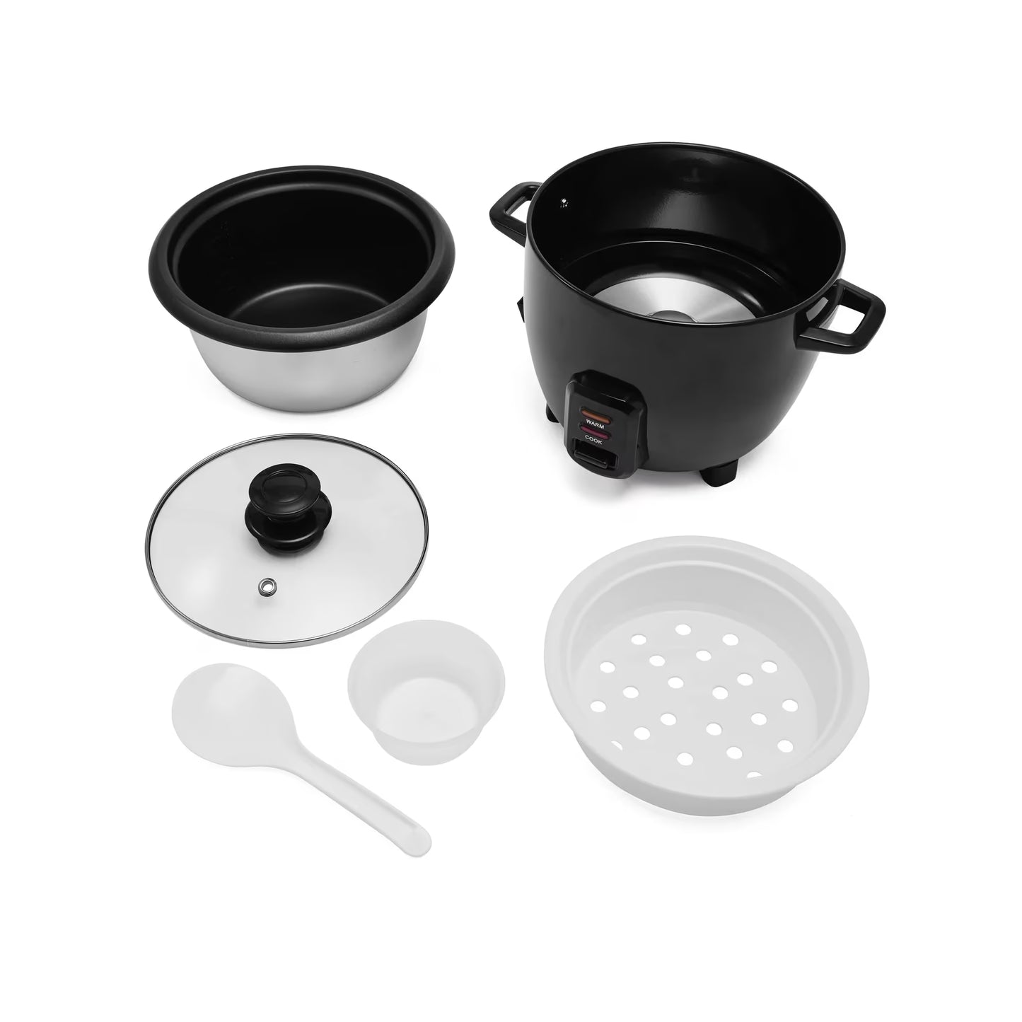 5 Cup Rice Cooker - Black